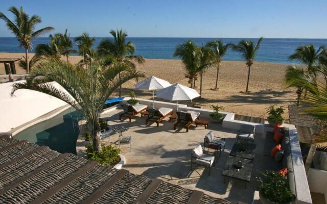 Spectacular 3-Story Beachfront Villa with a Huge Pool Patio