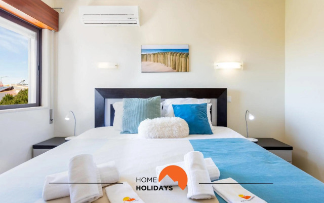 #005 Lovely&Cozy Beach Flat Parking,Pool,SeaView