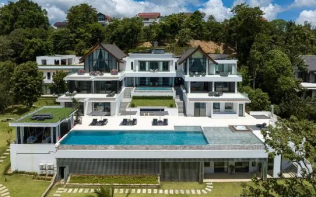 Casawiki Super Luxurious 12 Bedroom Pool Private Beach Butler Villa