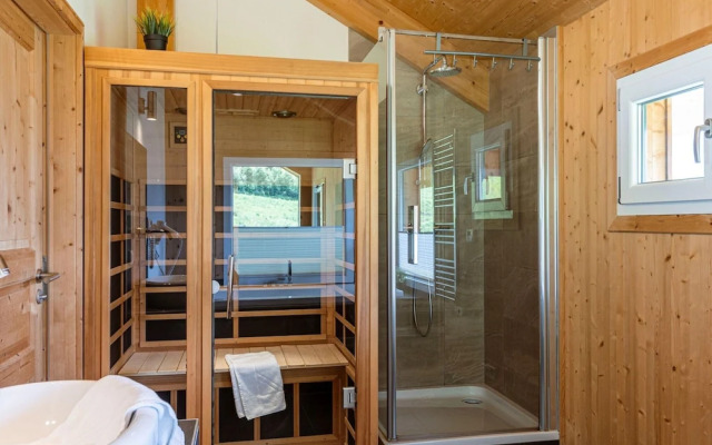 Appealing Chalet With Infrared Sauna