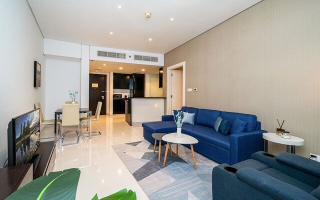 KOHH - 1BR in DAMAC Maison Cour Jardin