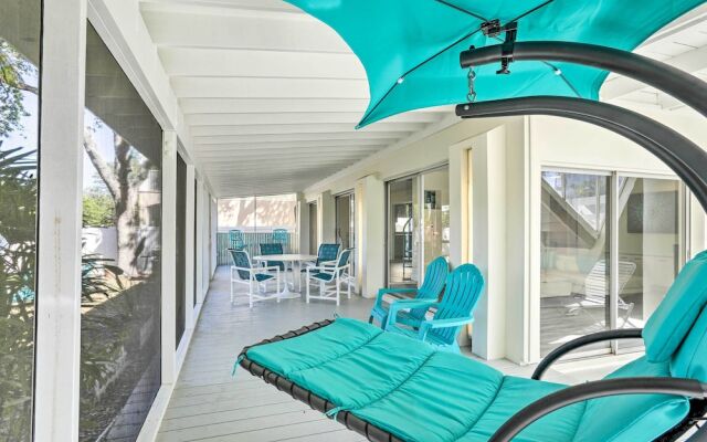 Tropical Waterfront Home: Central Location!