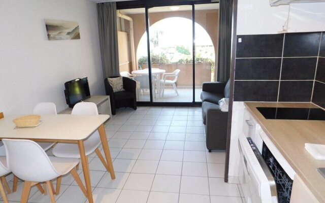 T2 Palm d'Azur avec Piscine et Toboggan