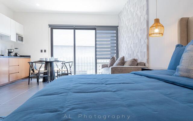 Nuevo y moderno Loft, 1 cuadra malecón con alberca