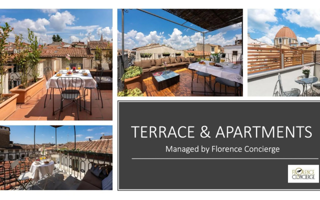 Terrace apt in Piazza Strozzi-center of Florence
