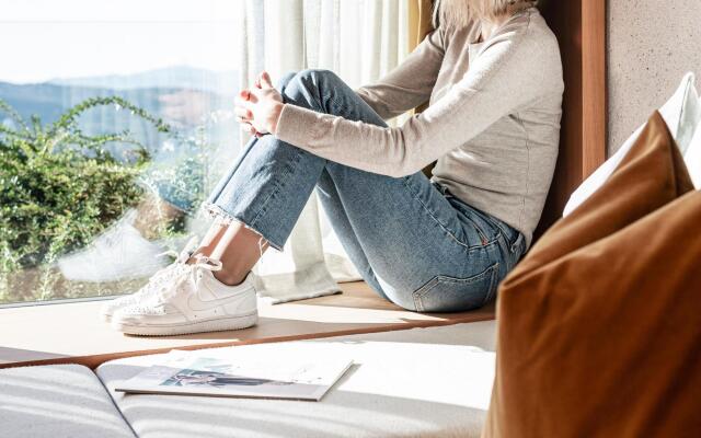 Modern apartment in Seis am Schlern with balcony