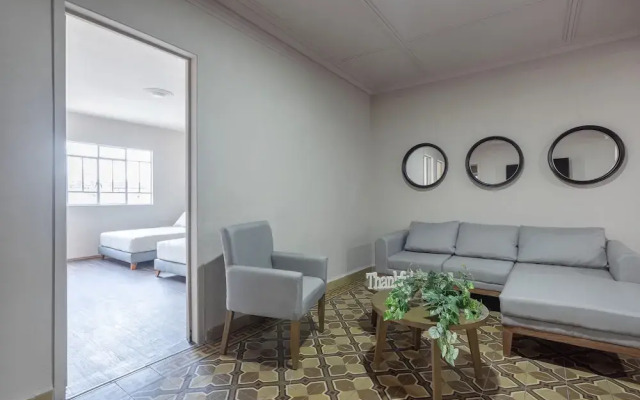 Mexican City Oasis - 3BR Apartment - Laundry