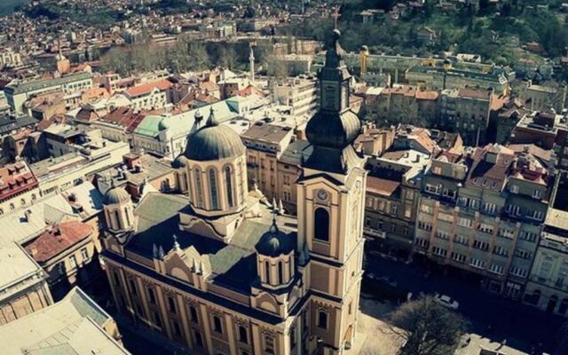 Amazing view from house in Sarajevo