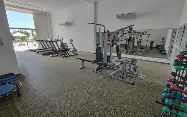 Flat de 1 quarto - Muro alto Condomínio Clube