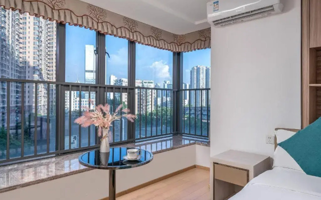Hantao AI Select International Apartment (Guangzhou Huangpu Dashadong Metro Station)