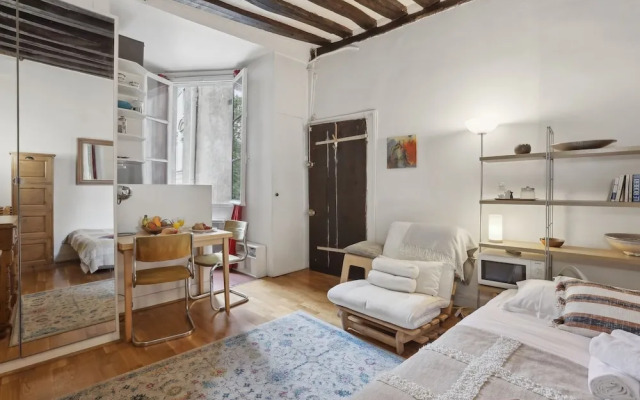 Chic 1BR by Châtelet & Louvre