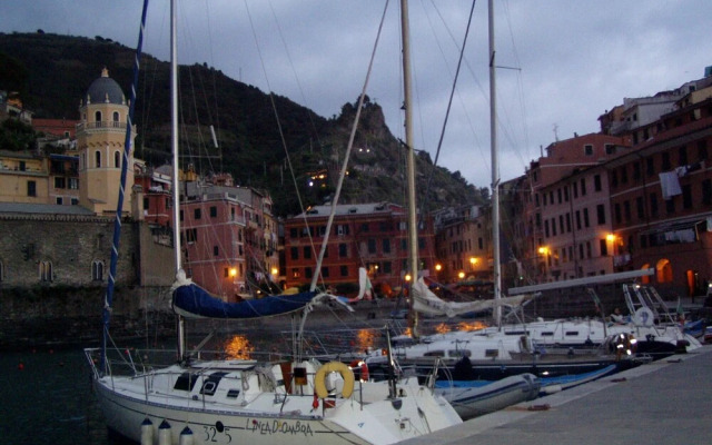 The Terrace in the Heart of Vernazza