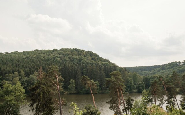 Attractive Holiday Home in Gntersberge With Roof Terrace