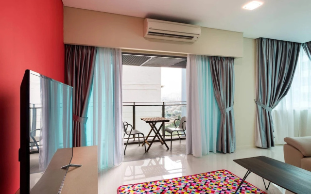 Colorful and Lovely Condo for 6 Near Klcc – Guest Rooms – Kuala Lumpur