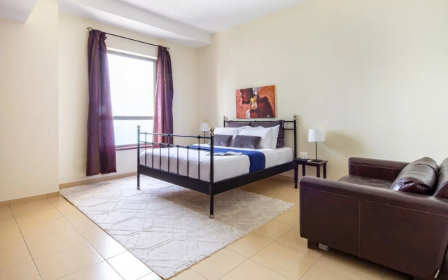 Sea View! Spacious 2BR in JBR + Pool & gym