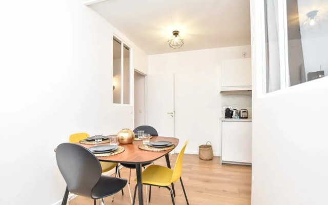Peaceful Apartment - 2br/4p - Porte Saint-denis