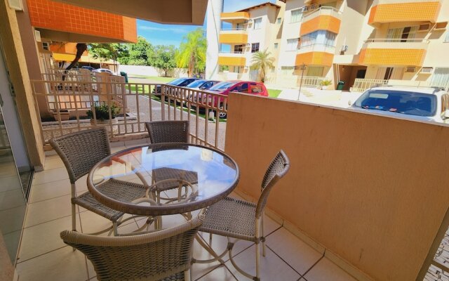 Náutico Flat Caldas Novas, com 1 dia de acesso ao Náutico Praia Clube - Hotférias