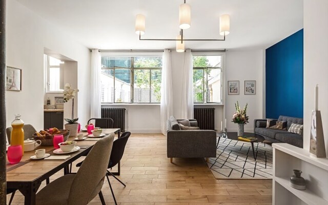 Saint Germain Bon March Chic Three Bedroom
