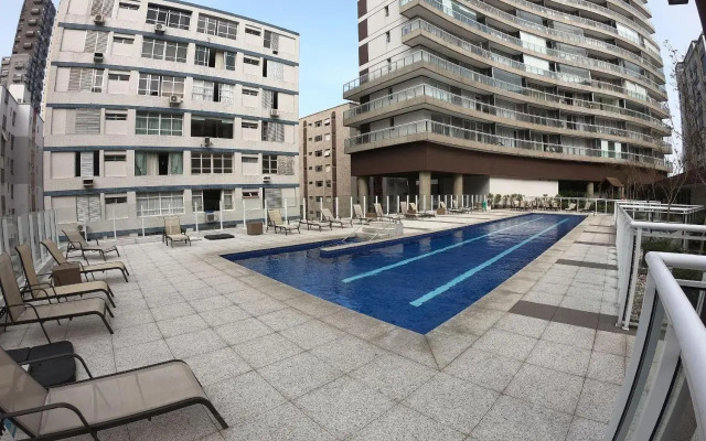 Book Santos - Unlimited 1419 - Studio Frente Mar