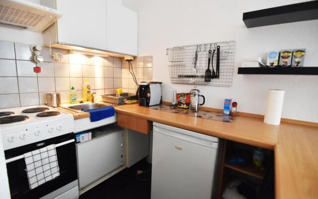 Praktisches Apartment mit Flatscreen TV