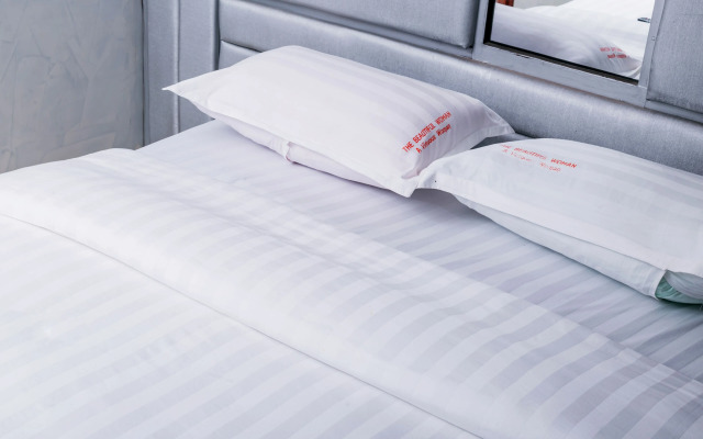 Beautiful woman hotel