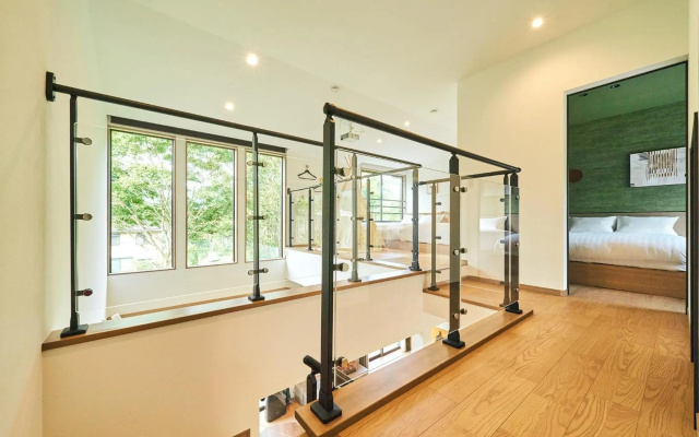 Rakuten STAY VILLA Hakone Sengokuhara South Wing 104 or 105 BBQ Terrace Pet allowed Capacity of 10 persons – Guest Rooms – Hakone