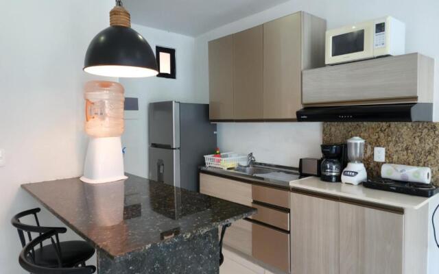 Ocean and city view rooftop, apartment 2BR 101