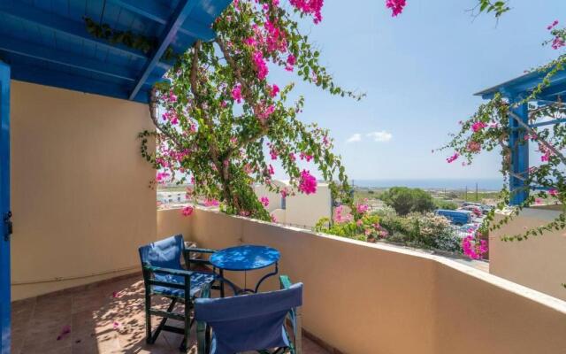 Santorious Flower Covered Apartment