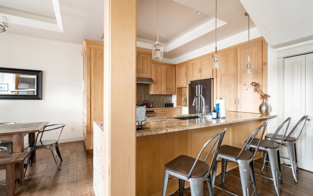 Rooftop Deck Walk to River Downtown Fire pit