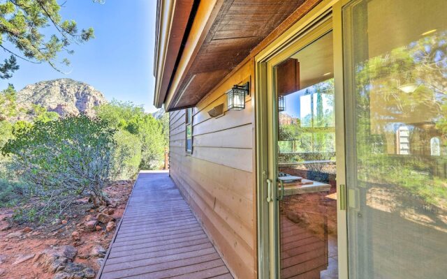 Mountain-view Deck: Bright Sedona Home