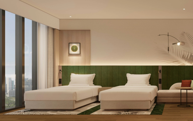 Hilton Garden Inn Guangzhou Tianhe Fenghuang – Guest Rooms – Guangzhou