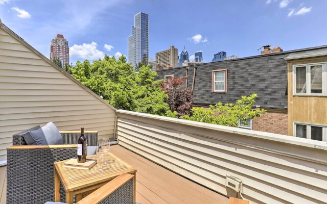 Central Philly Townhome w/ Patio & City Views!