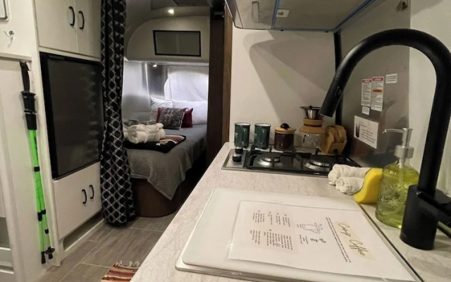 Airstream with Sunset Deck