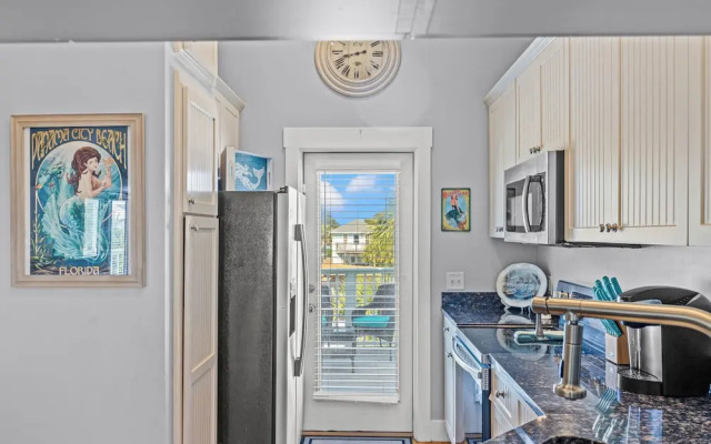 Seafoam Beautiful 3BR Home With Heated Private Pool - 4 Min Walk to Beach!