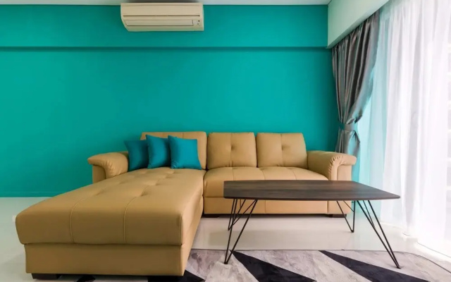 Spacious Condo for 6 in KL City Center