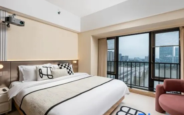 Ruide Linjiang Shangpin Apartment – Guest Rooms – Guangzhou