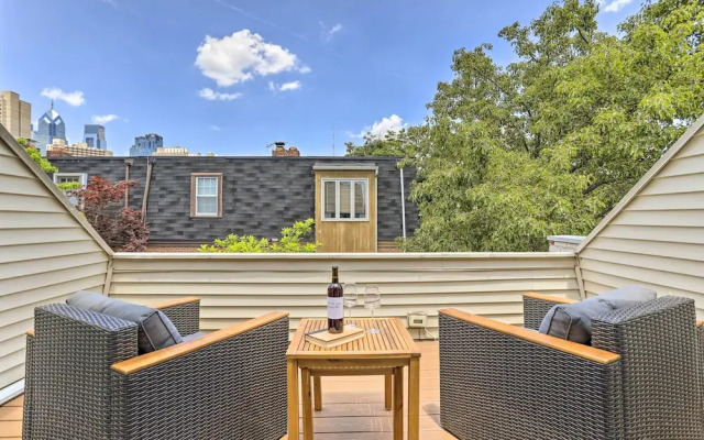 Central Philly Townhome w/ Patio & City Views!