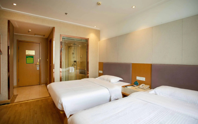 GreenTree Inn Jiangsu Wuxi Jiangyin Yunting Changshan Avenue ChenGYAng Road Business Hotel – Guest Rooms – Wuxi