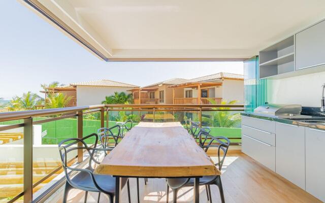 IT51 Excelente Apto 2 Quartos Beira Mar - Itacimirim