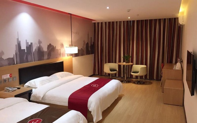 Thank Inn Hotel Guizhou Guiyang Nanming District Huaguoyuan Yan'an Nan Road – Guest Rooms – Guiyang