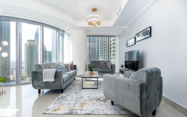 Whitesage - Modern and Unique Apartment with Fountain Views