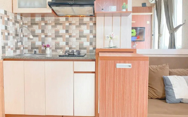 Simple Style 2Br At Green Pramuka City Apartment