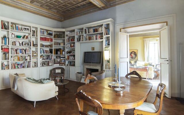 Rome an Aristocratic Apartment in Historic Palace Near the Piazza Navona