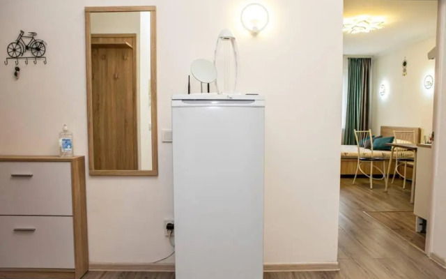 Уютная студия с видом на горы