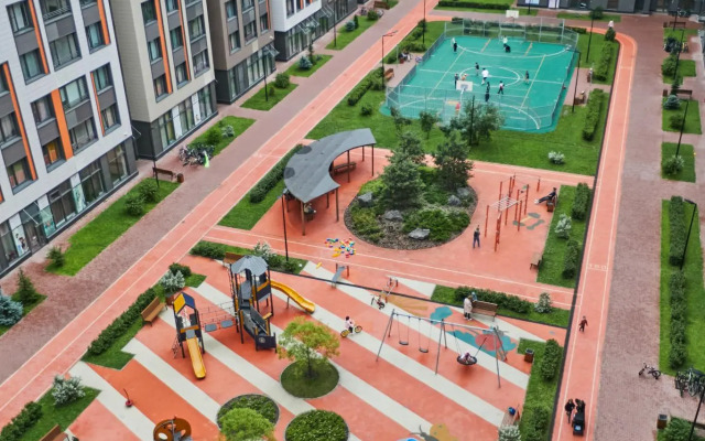 Апартаменты на улице Грибалёвой 7к1