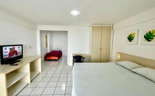 Paradise 305 Praia Flat - NBI - Vista x Mar Ponta Negra