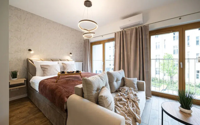 Nuevo Studio Nowy Port Balkon Klimatyzacja