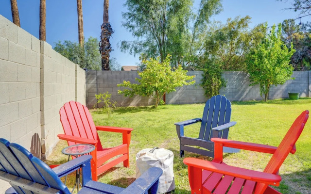 Fire Pit & Games: Family-friendly Retreat in Mesa!