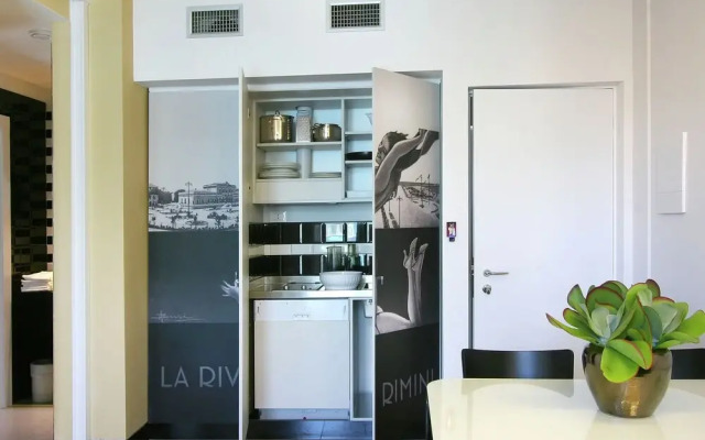 Modern Apartment in Rimini Italy with Hot Tub