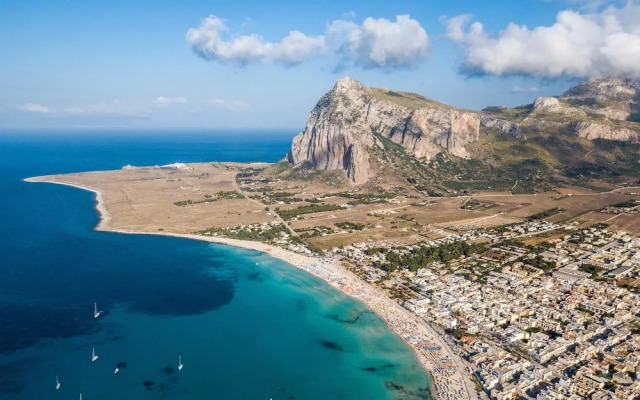 Apartment With 2 Bedrooms in Carini, With Wonderful Mountain View and Furnished Balcony Near the Beach